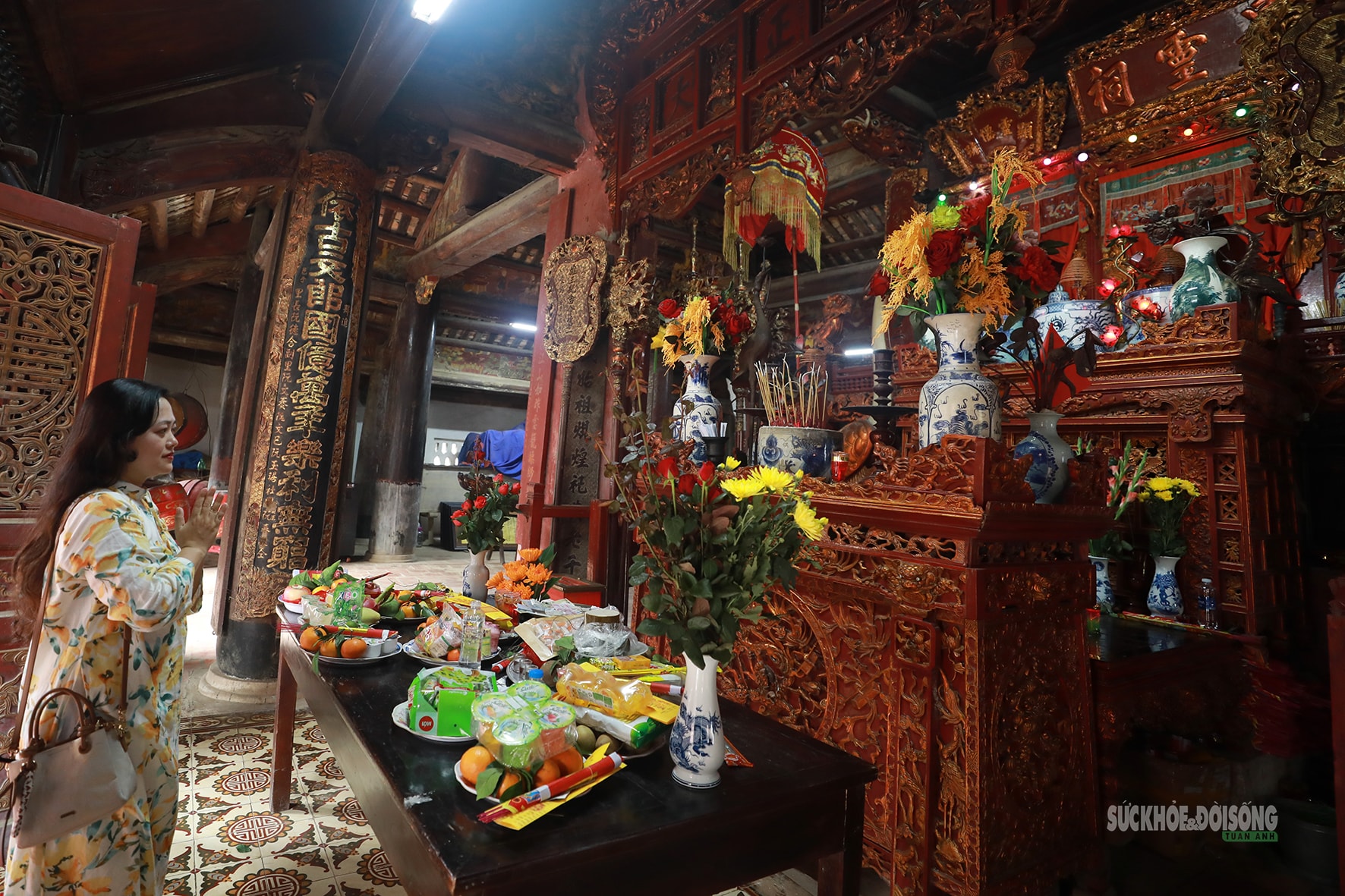 Ngôi đình cổ lưu giữ tinh hoa điêu khắc và ký ức Vua Hùng- Ảnh 6.