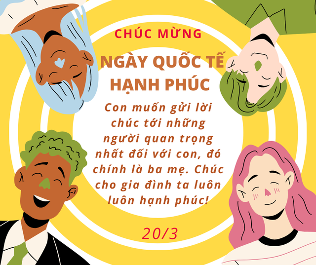 Những mẫu thiệp ngày Quốc tế Hạnh phúc 20/3 đẹp nhất 2026- Ảnh 16.