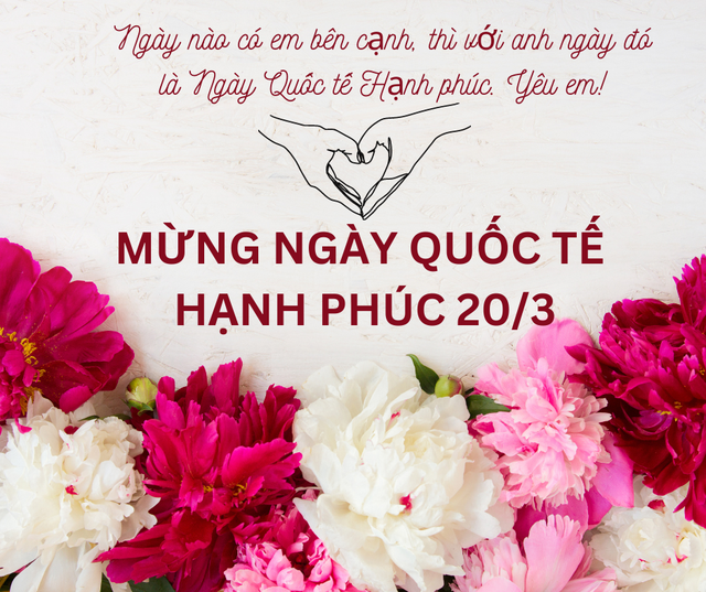 Những lời chúc ngày Quốc tế Hạnh phúc 20/3 hay và ý nghĩa nhất 2026- Ảnh 4.