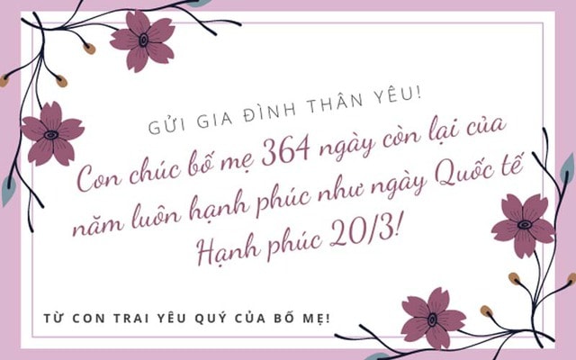 Những mẫu thiệp ngày Quốc tế Hạnh phúc 20/3 đẹp nhất 2026- Ảnh 8.