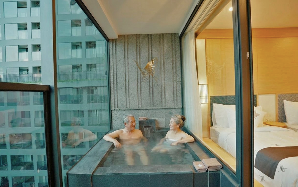 Onsen Fuji tiên phong đưa mô hình Thera Home vào thực tế, biến mỗi căn hộ thành một không gian trị liệu khoáng nóng khép kín.