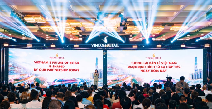 Sự kiện quy tụ hơn 500 đối tác trong nước và quốc tế. Ảnh: Vincom Retail