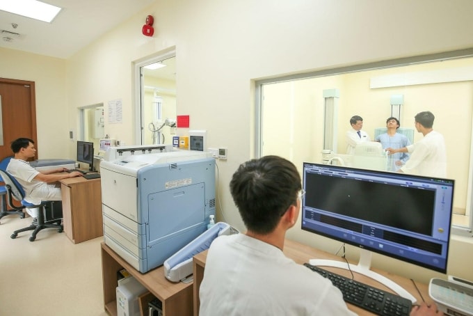 Chụp X-quang phổi giúp tầm soát các bệnh hô hấp. Ảnh minh họa: Bệnh viện Đa khoa Tâm Anh