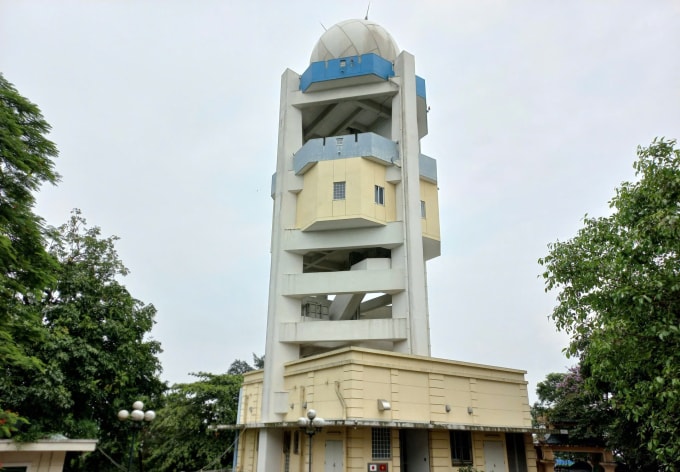 Trạm ra đa Phủ Liễn, TP Hải Phòng. Ảnh: Quỳnh Hương