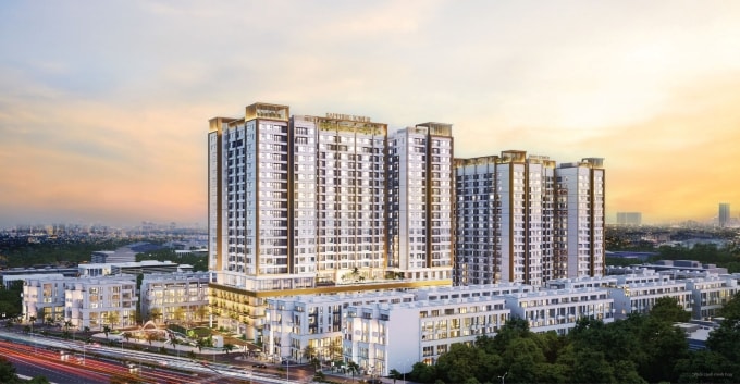 Phối cảnh dự án Atera Central tại huyện Yên Mỹ, Hưng Yên. Ảnh: Atera Holdings