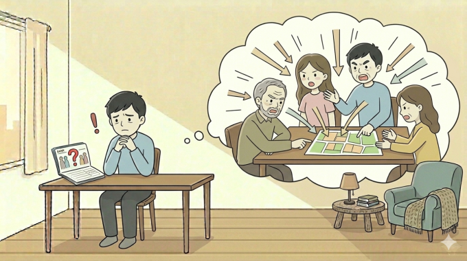 Sợ sau chia tài sản phức tạp nếu tôi góp tiền mua đất cùng gia đình. Tôi không muốn góp quá nhiều tiền để mua đất cùng gia đình.