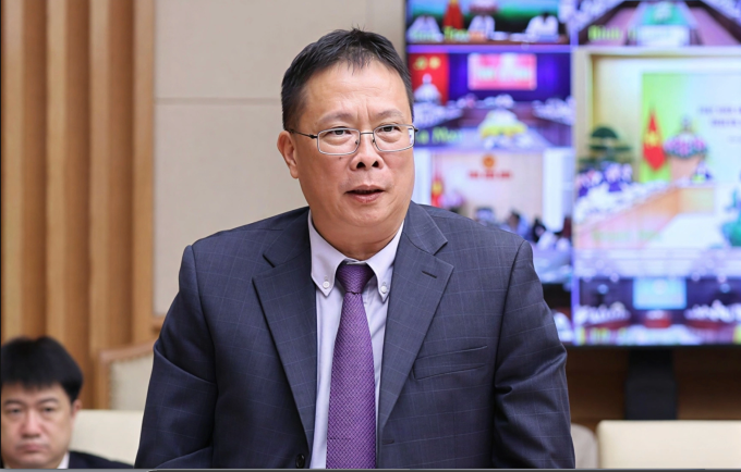 Giáo sư Châu Văn Minh, Bí thư Đảng ủy Liên hiệp các Hội Khoa học và Kỹ thuật Việt Nam. Ảnh: VGP