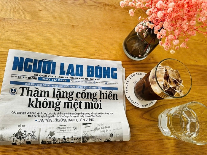 Cà phê, Báo Người Lao Động và tôi - Ảnh 2.