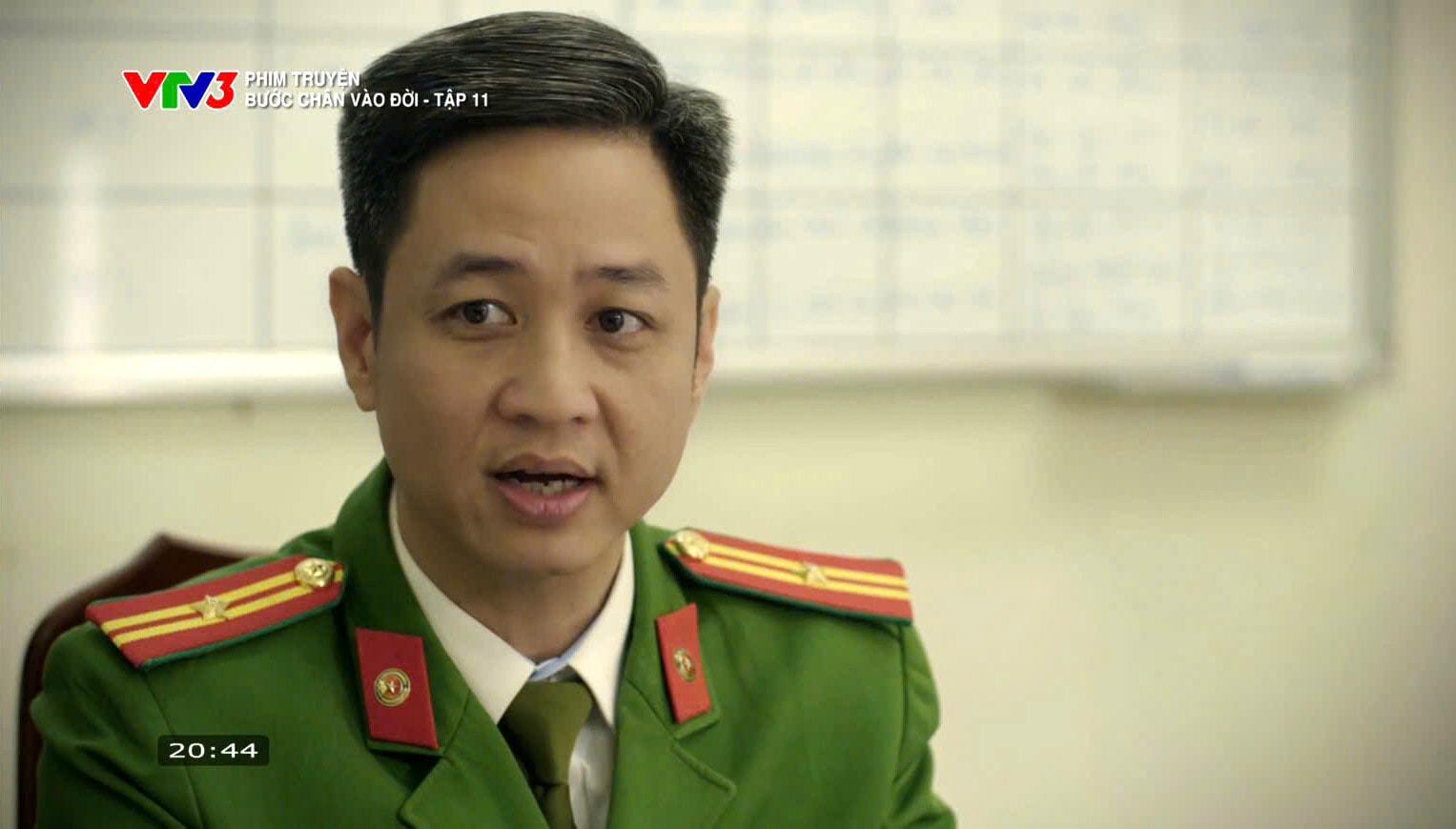 Trung tá Hoàng Công xuất hiện trong bộ phim 