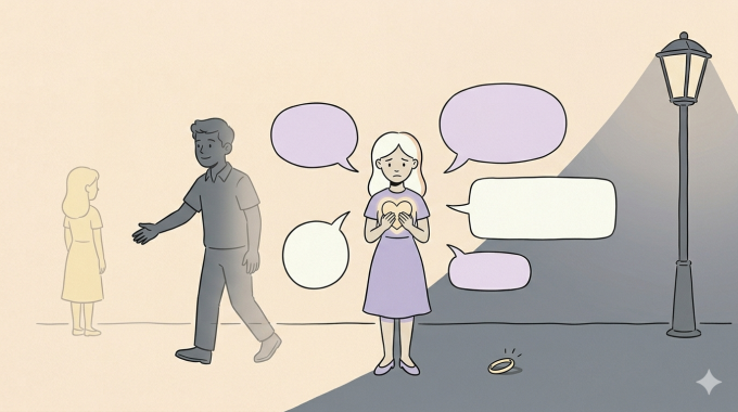 Vừa quay lại với tôi một hôm, anh đòi chia tay vì còn yêu tình cũ