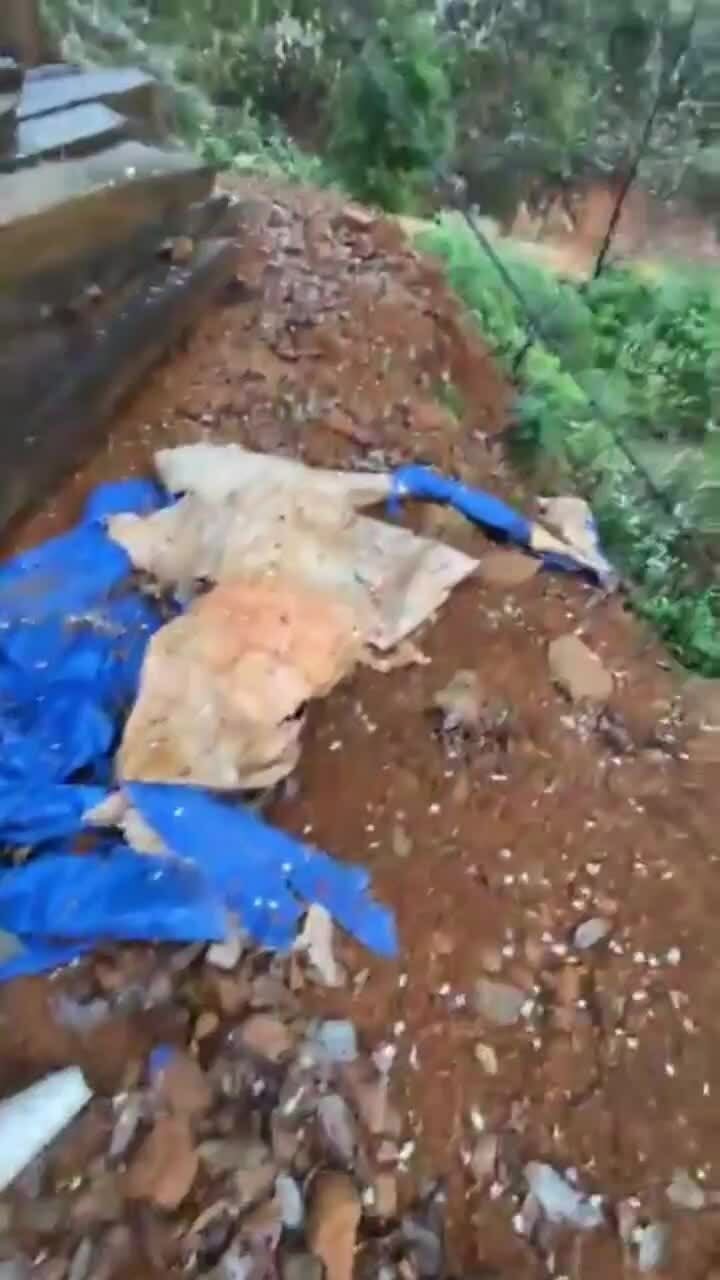 Mưa đá nhiều nơi ở Sơn La