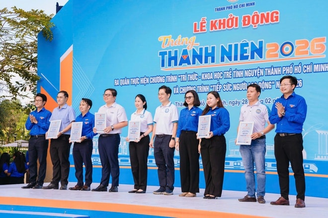 Lễ khởi động tháng thanh niên 2026  - Ảnh 5.