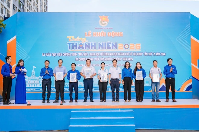 Lễ khởi động tháng thanh niên 2026  - Ảnh 1.