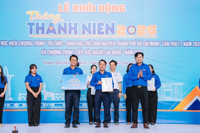 Lễ khởi động tháng thanh niên 2026  - Ảnh 3.