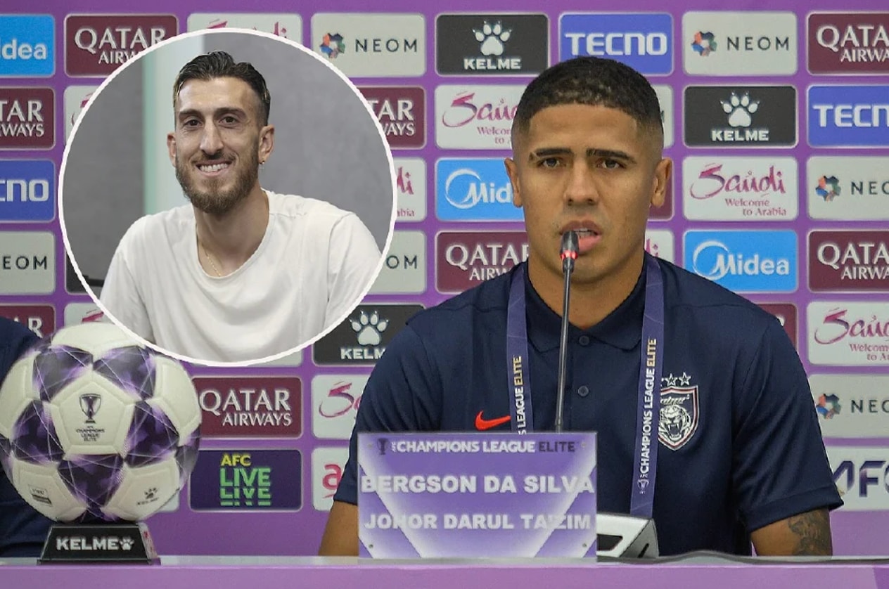 Bergson và Gallifuoco (ảnh nhỏ) có thể được triệu tập lên đội tuyển Harimau Malaya để thi đấu trận sau trận gặp Việt Nam. (Nguồn: Berita Harian)