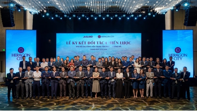 Các đơn vị phân phối chiến lược của dự án. Ảnh: MBLand