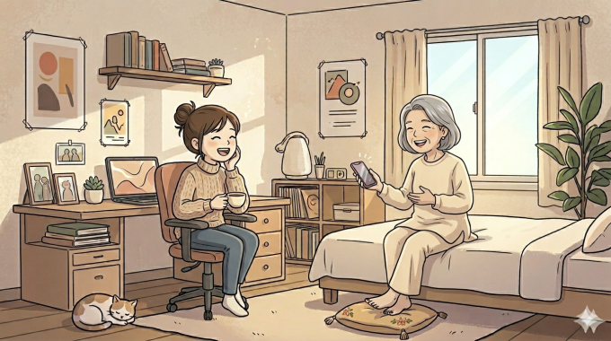 Áp lực vì mẹ chồng hay lên phòng tôi để nói chuyện phiếm