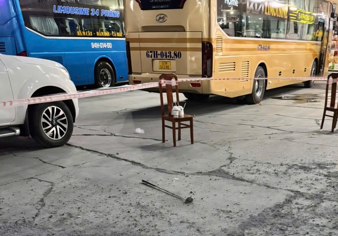 Hiện trường vụ án mạng. Ảnh: Nam An