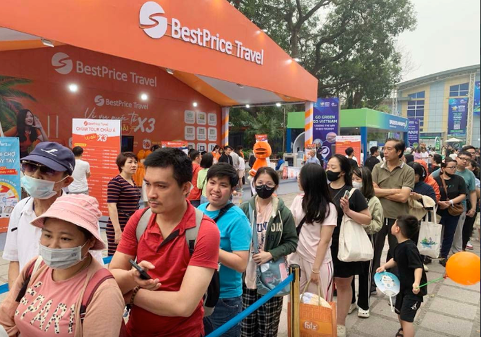 Hội chợ Du lịch Quốc tế Việt Nam thu hút 80.000 lượt khách tham quan, giao dịch - Ảnh 2.