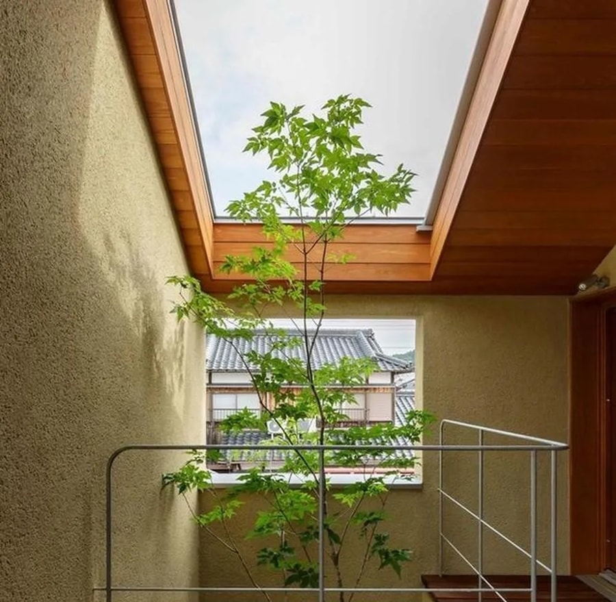 Thiết kế giếng trời cần đảm bảo an toàn. (Ảnh: Spacet)