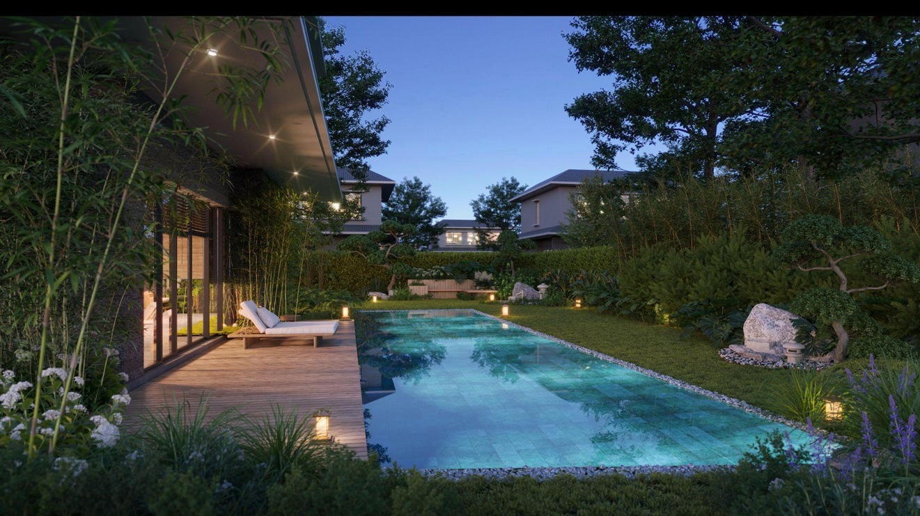 Lynn Times Onsen Retreat Nam Hà Nội kiến tạo một không gian sống lý tưởng với hệ thống onsen khoáng nóng ngay tại nhà.