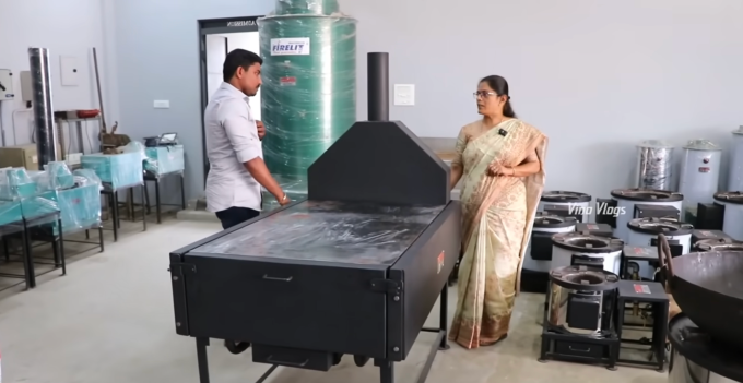 Các mẫu bếp tên lửa hiện đại. Ảnh chụp màn hình: Tamilan Market