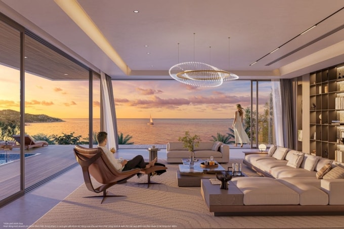 Tầm nhìn hướng biển tại dự án. Ảnh: Vinhomes