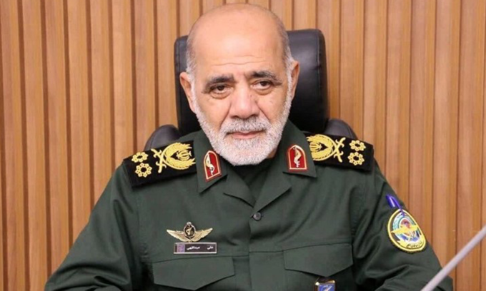 Tướng Aliabadi trong ảnh đăng ngày 24/3. Ảnh: Tasnim