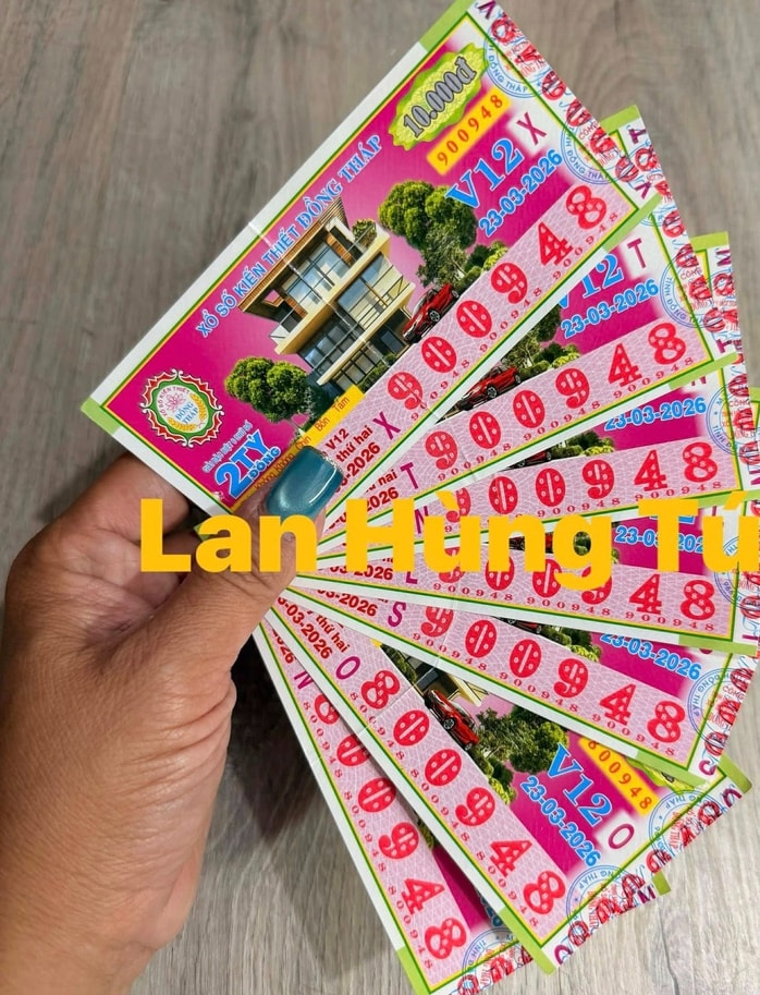 Nhiều người trúng thưởng xổ số miền Nam tại Tây Ninh ngày 24 - 3 - Ảnh 3.