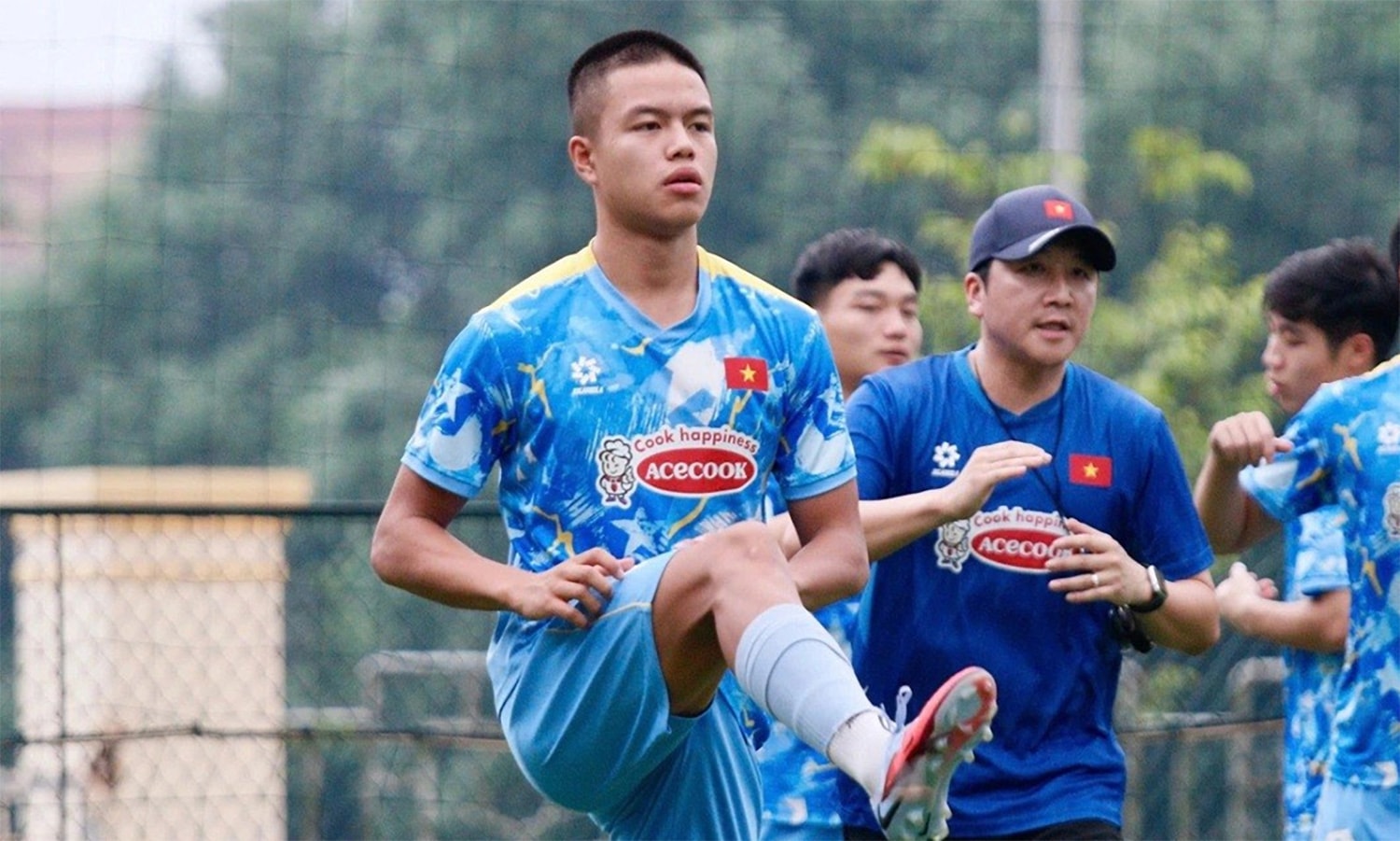 Trần Thành Trung có thể đá chính cho U23 Việt Nam.