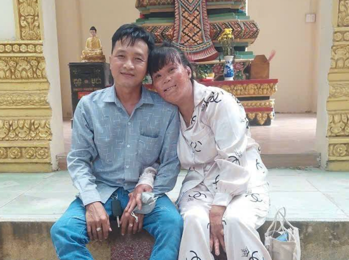 Vợ chồng chị Lê Thị Phương Thảo ở Đồng Tháp, tháng 1/2026. Ảnh: Nhân vật cung cấp