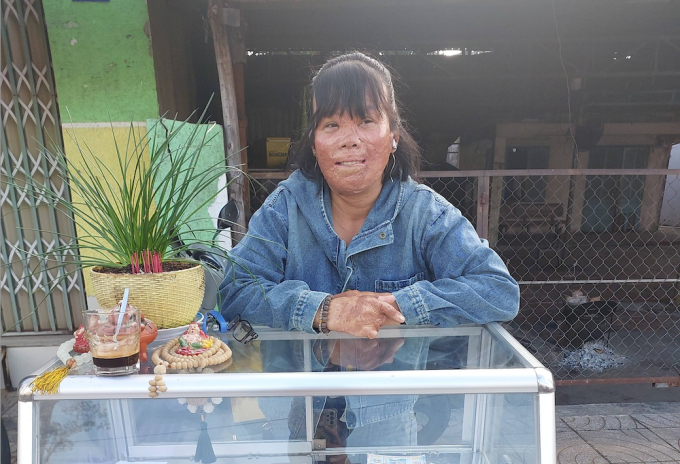 Chị Phương Thảo ở phường Cao Lãnh, Đồng Tháp, tháng 1/2026. Ảnh: Nhân vật cung cấp