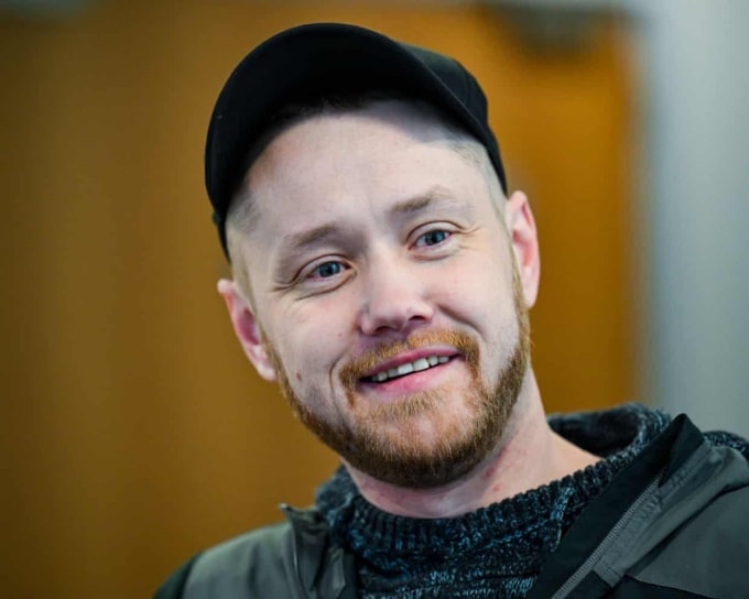 Nathan Newby trả lời phỏng vấn hôm 24/3. Ảnh: Guardian