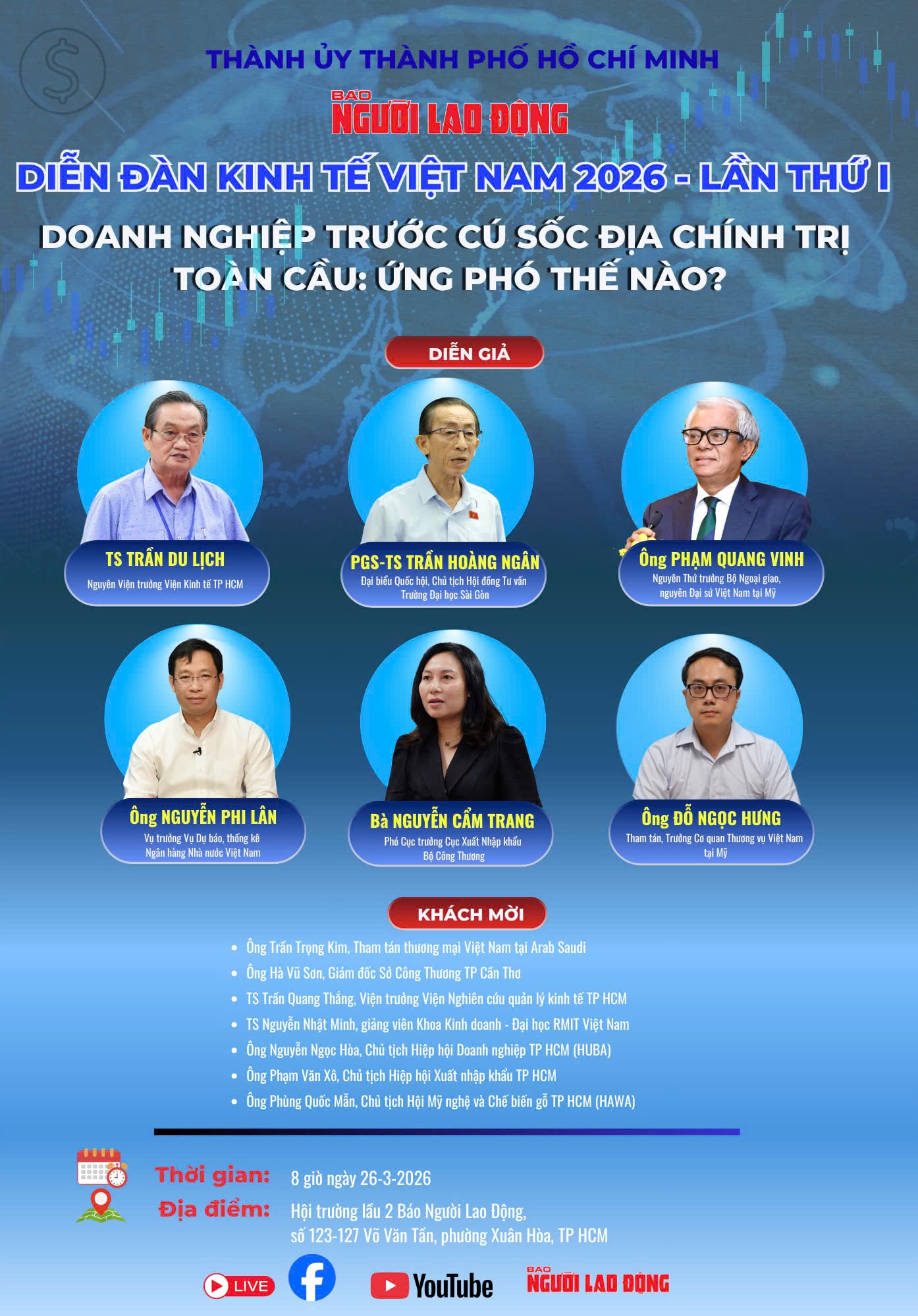 Diễn đàn kinh tế Việt Nam 2026: Doanh nghiệp ứng phó cú sốc địa chính trị toàn cầu - Ảnh 1.