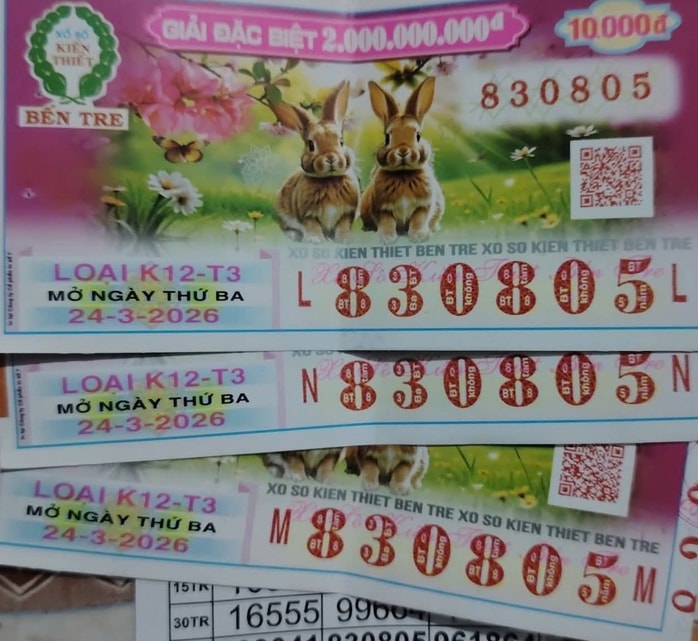 Xổ số miền Nam ngày 25 - 3: Nhiều người trúng thưởng ở TPHCM , Vĩnh Long , Đồng Nai - Ảnh 3.