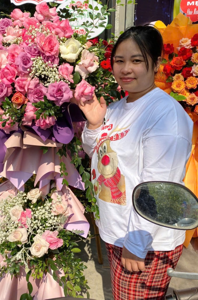 Duyên luôn tự ti về ngoại hình đồ sộ, không dám ra đường hay soi gương. Ảnh: Nhân vật cung cấp