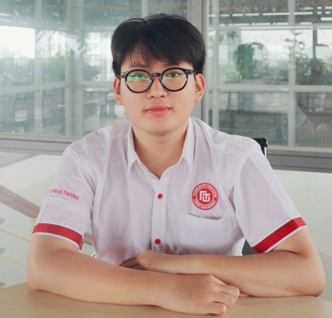 Phạm Quốc Trí, sinh viên ngành Kinh tế đối ngoại. Ảnh: Nhân vật cung cấp