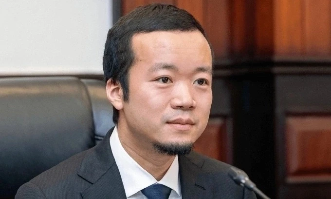 Chen Zhi khi còn là chủ tịch Prince Group. Ảnh: Prince Group