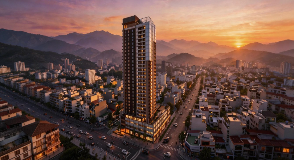 Phối cảnh dự án.