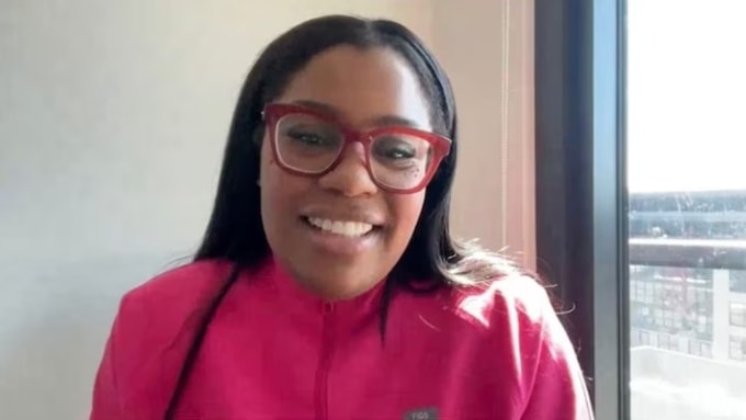 Taylor-Allen trong cuộc phỏng vấn với ABC News. Ảnh: ABC News