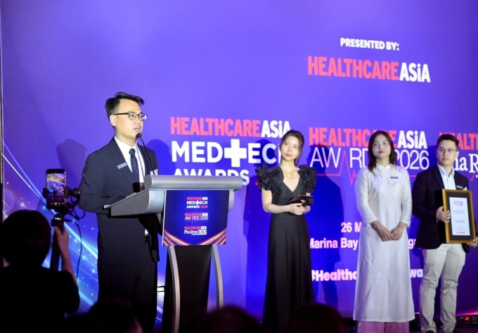 Ông Phạm Duy Hoàng Nam, Giám đốc Tài chính, đại diện Hệ thống nhà thuốc và trung tâm tiêm chủng Long Châu. Ảnh: Long Châu