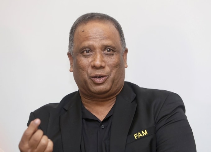 HLV đội tuyển Malaysia thời 2014-2015, Dollah Salleh. Ảnh: NSTP