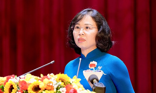 Bà Trịnh Thị Minh Thanh, Chủ tịch HĐND tỉnh Quảng Ninh khóa XV. Ảnh: Đỗ Phương