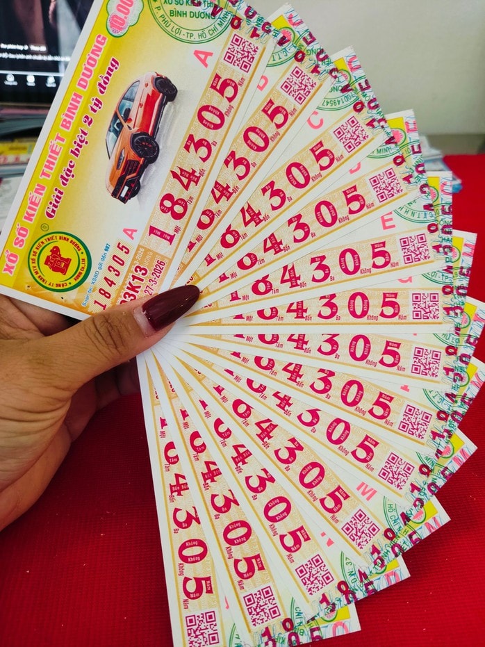 Kết quả xổ số miền Nam Hôm nay 27 - 3: Vĩnh Long , Trà Vinh , Bình Dương - Ảnh 2.