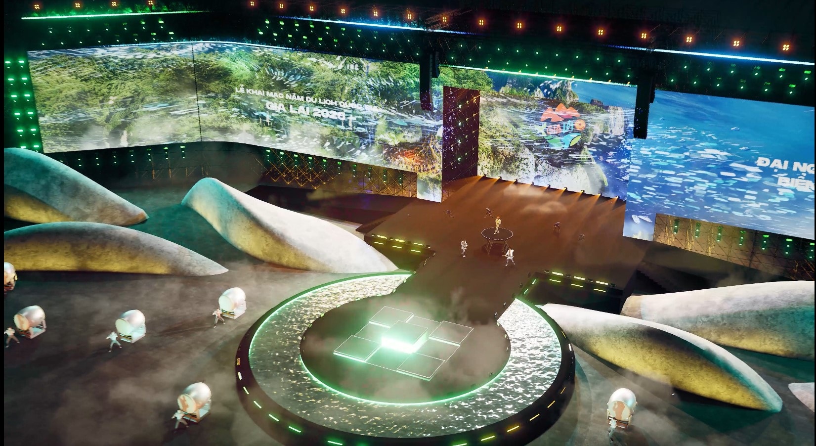 HIEUTHUHAI và dàn anh trai, em xinh hội tụ tại concert đặc biệt ở Gia Lai- Ảnh 1.