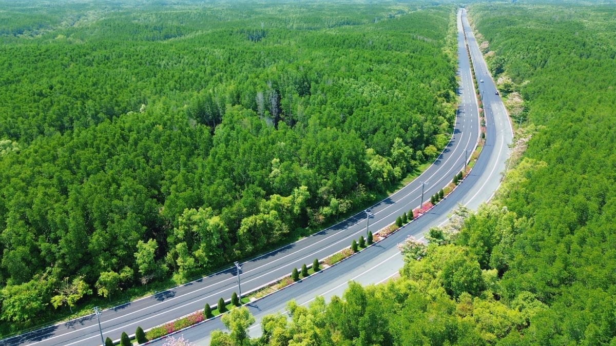 Cư dân Vinhomes Green Paradise sở hữu môi trường sống trong lành hiếm có nhờ “lá phổi xanh” rộng 75.000ha.