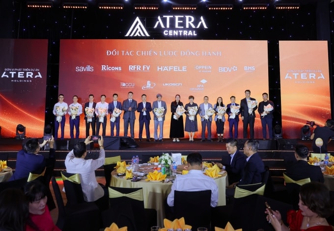 Các đối tác tham gia phát triển dự án Atera Central. Ảnh: Atera Holdings