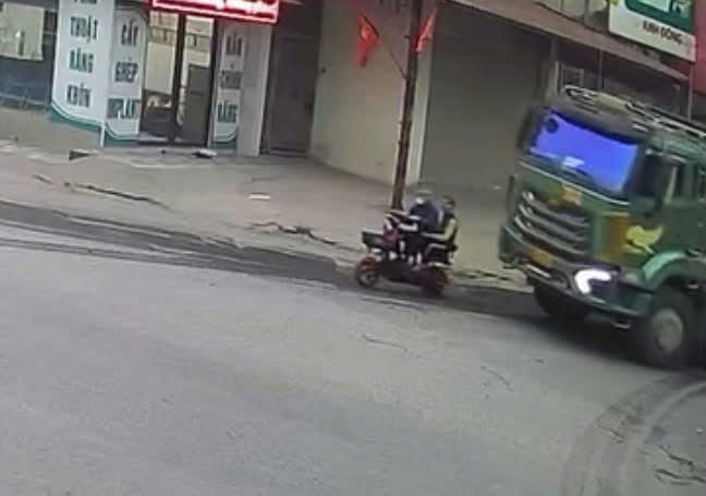 Hình ảnh trước khi xảy ra vụ tai nạn giao thông. Ảnh: Công an cung cấp