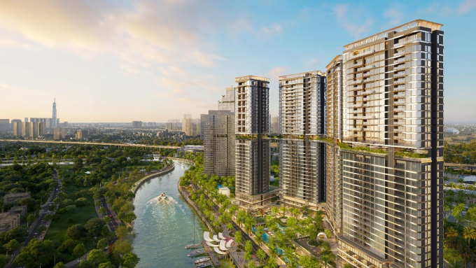 Phối cảnh dự án Palm City với định vị mới. Ảnh: Hướng Việt