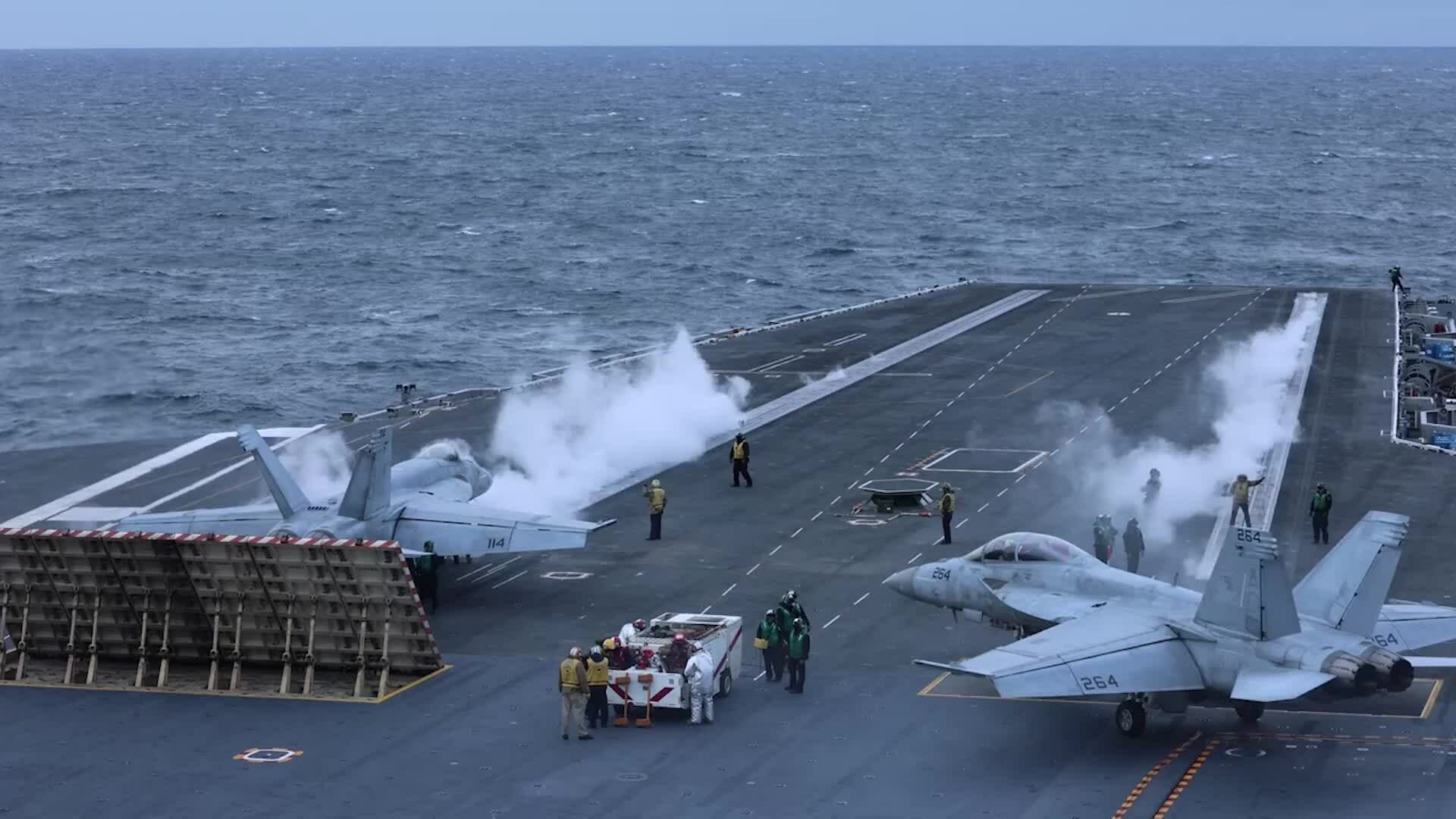 Tàu sân bay Mỹ thứ ba có thể sắp gần Iran